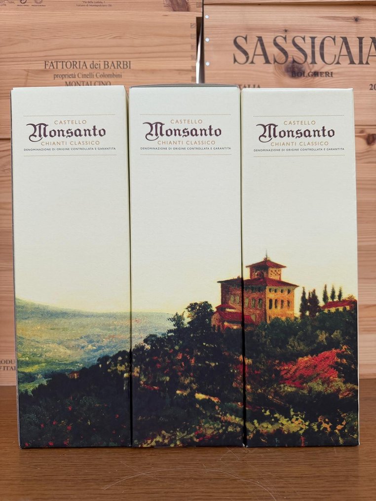 2018 Castello di Monsanto - Chianti Classico Riserva - 3 Magnums (1.5L) #1.0
