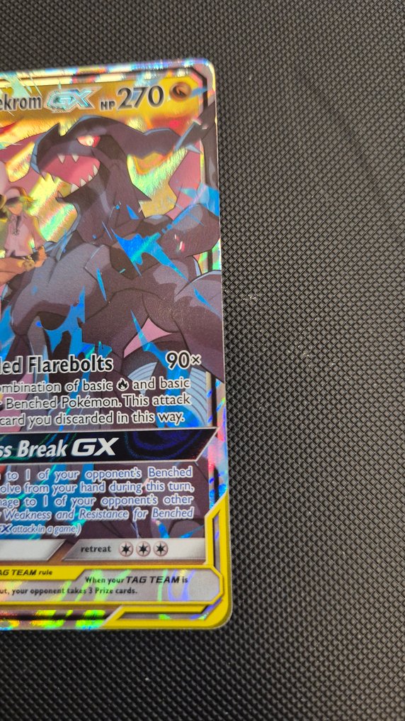 Pokémon - 1 Card - Reshiram&Zekrom 157/236 Πλήρης τέχνη, Foil - Sun & Moon - Cosmic Eclipse #3.2