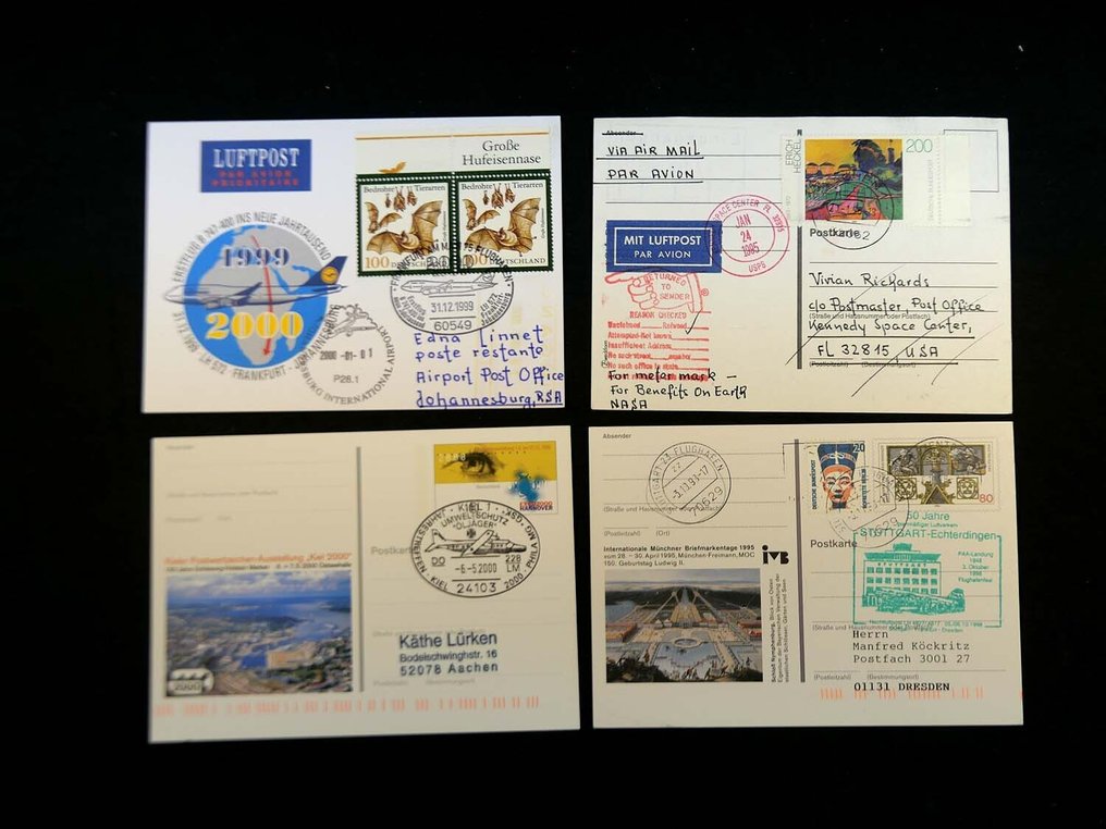 世界  - 德国及全球各地的航空/首次飞行证明，不同的公司 #3.2