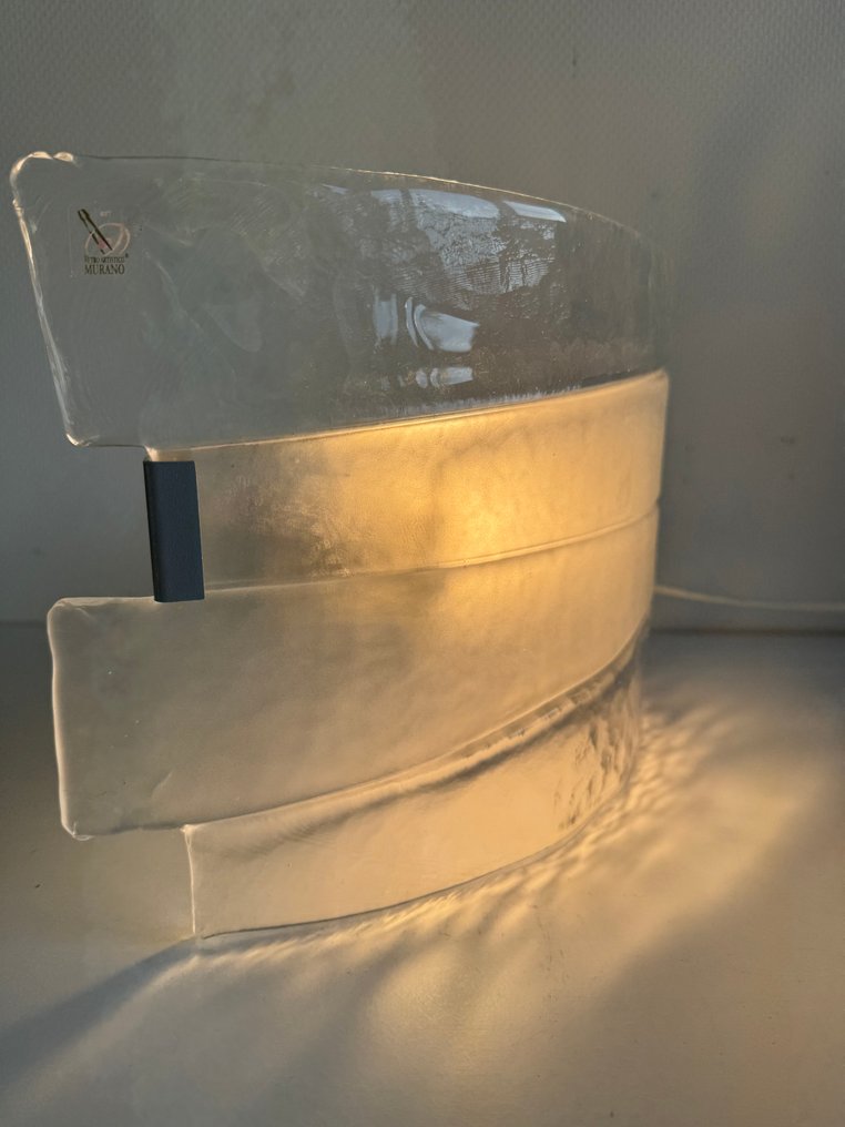 A.V. Mazzega attri. - Φωτιστικό τοίχου - Γυαλί - Iceglass wandlamp #2.1