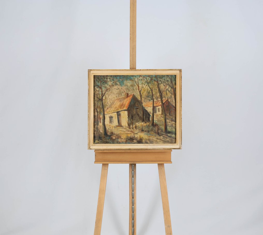 Marinus Bies (1894-1975) - Huis in het bos #2.1