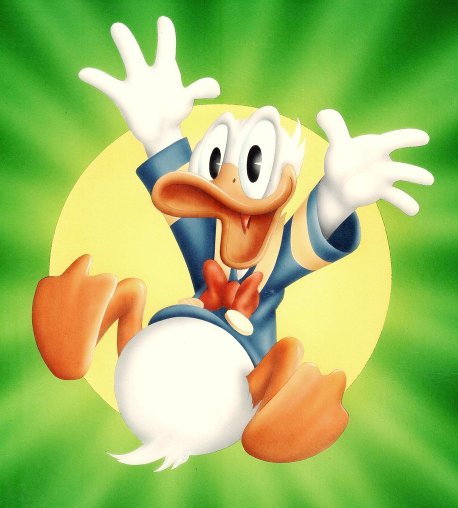 Matt Derksen - 1 Acrylic - Donald Duck #1.0