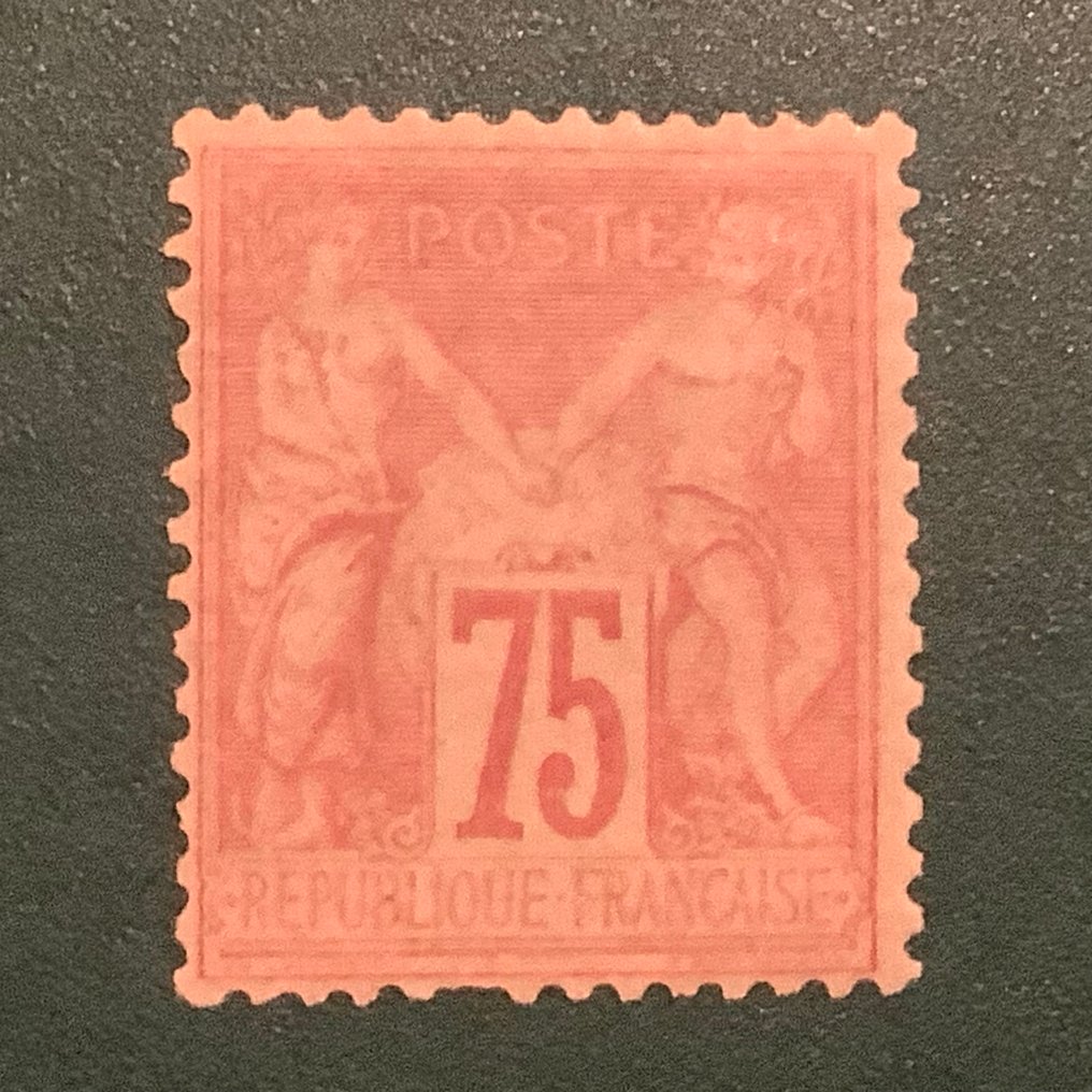 Francia 1876 - 75 cent Sage type I - Yvert 71 #1.0
