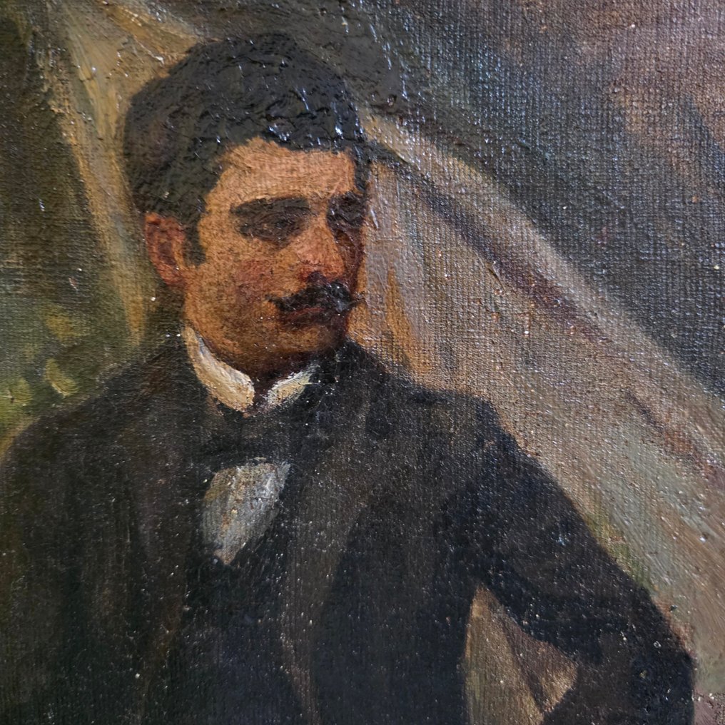 Silvestro Lega (1826-1895), Attr. - Ritratto di uomo #2.1