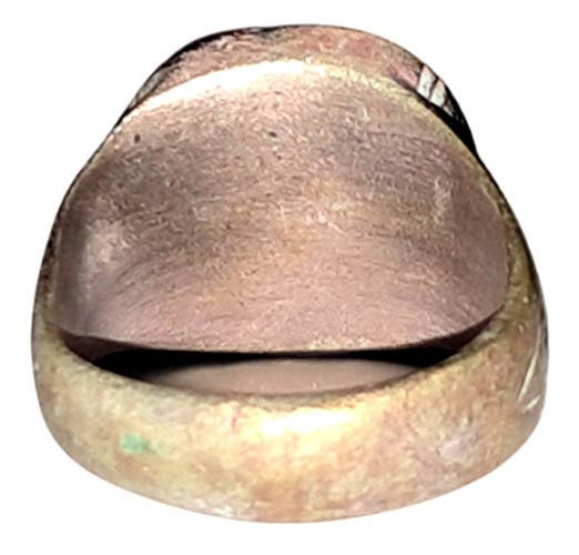 Μεσαιωνική, εποχή σταυροφόρων Μπρούντζος, Ενδιαφέρον δαχτυλίδι με αστέρι του Belén - 18 mm - Αιώνες 11ου/13ου π.Χ. Δαχτυλίδι  (χωρίς τιμή ασφαλείας) #4.3