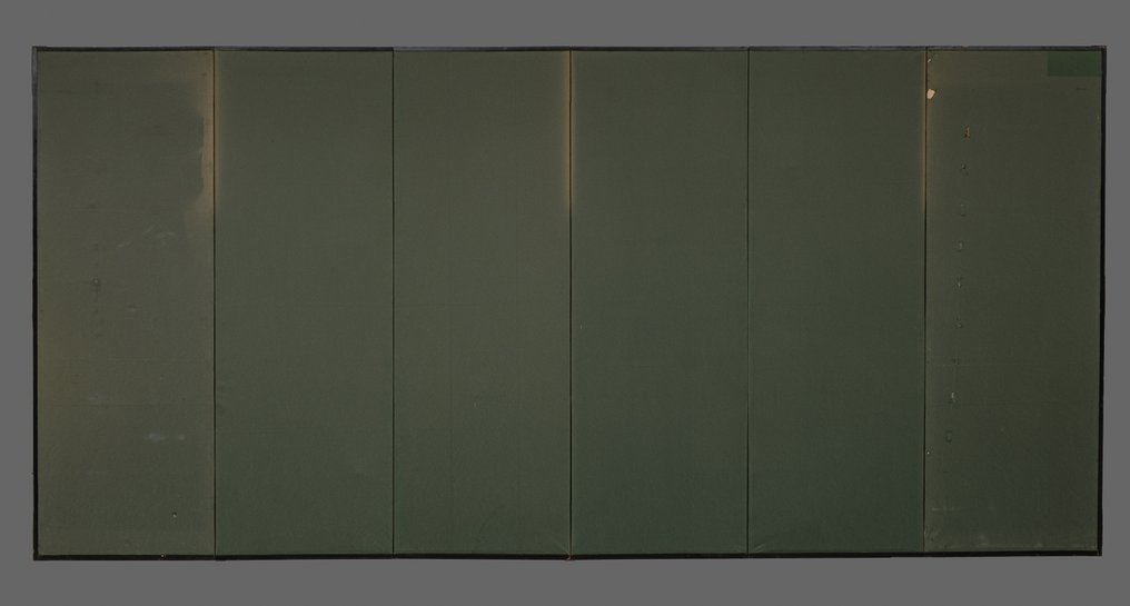 Byôbu 屏风（折叠屏风） - 银叶、漆木、丝绸、桑纸, 真丝 - 日本 - 19世纪（江户晚期 / 明治早期） #2.1