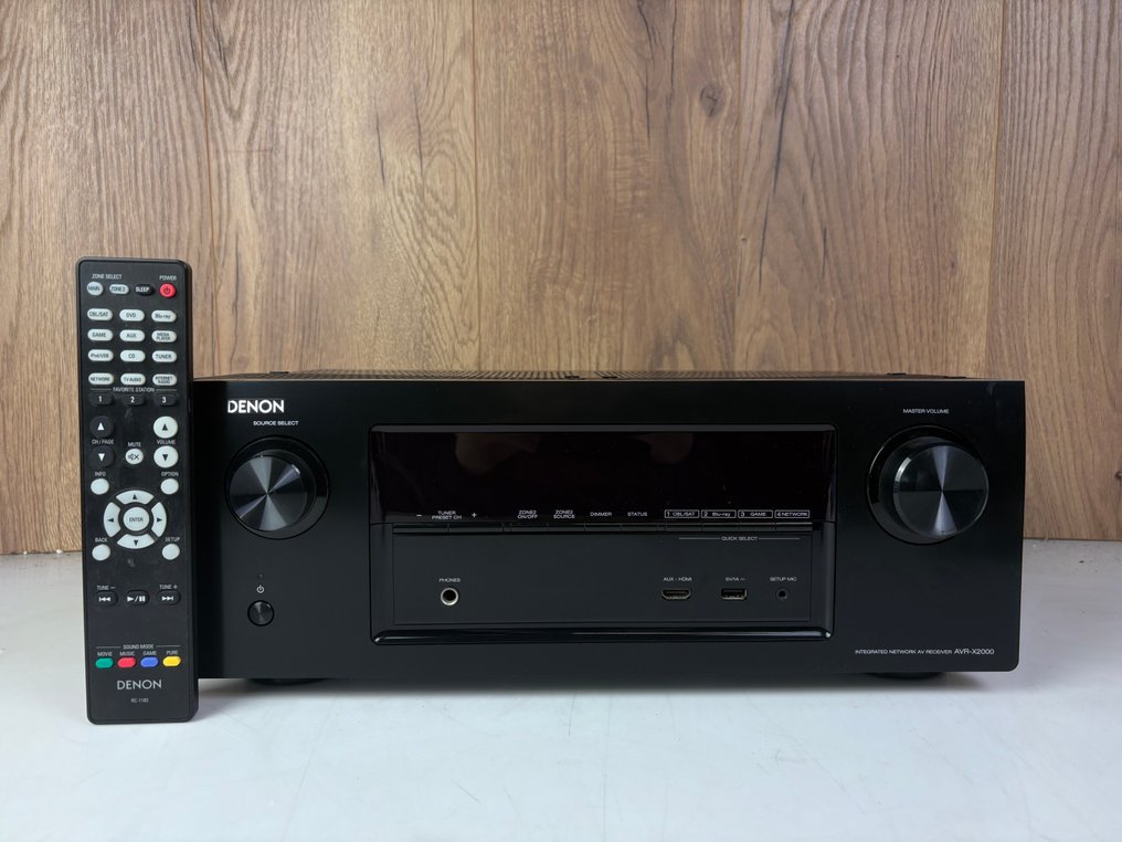 Denon - AVR-X2000 - Zintegrowana sieć Tranzystorowy odbiornik wielokanałowy #1.0