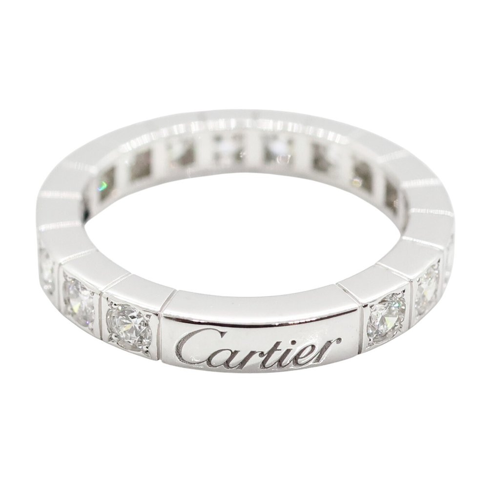 Cartier - Δαχτυλίδι - Lanière Ring - 18 καράτια Λευκός χρυσός - Πλήρης αιωνιότητα #2.1