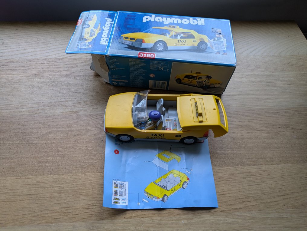 Playmobil - City - Playmobil Taxi 3199; Follow Me 4319; Action Heroes 71124 - 2000-2010 #2.1