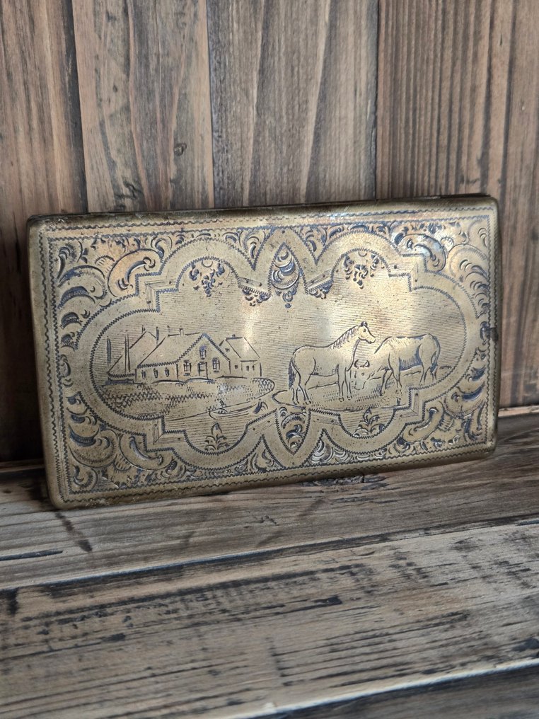 烟草盒 - .835 银 - 古老的弗里斯兰 #2.1