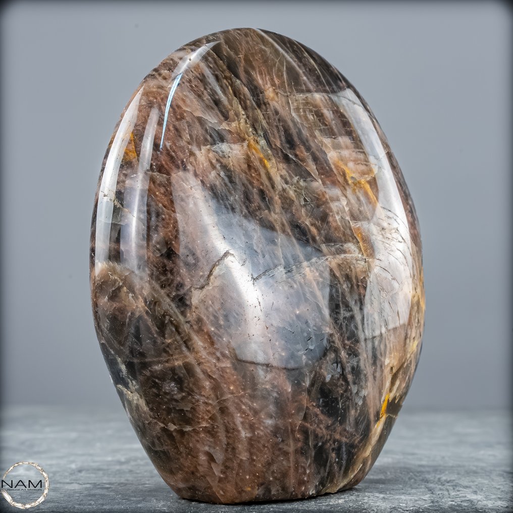Exclusive moonstone freeform – A game of light and mysterious depth- 784.16 g #2.1