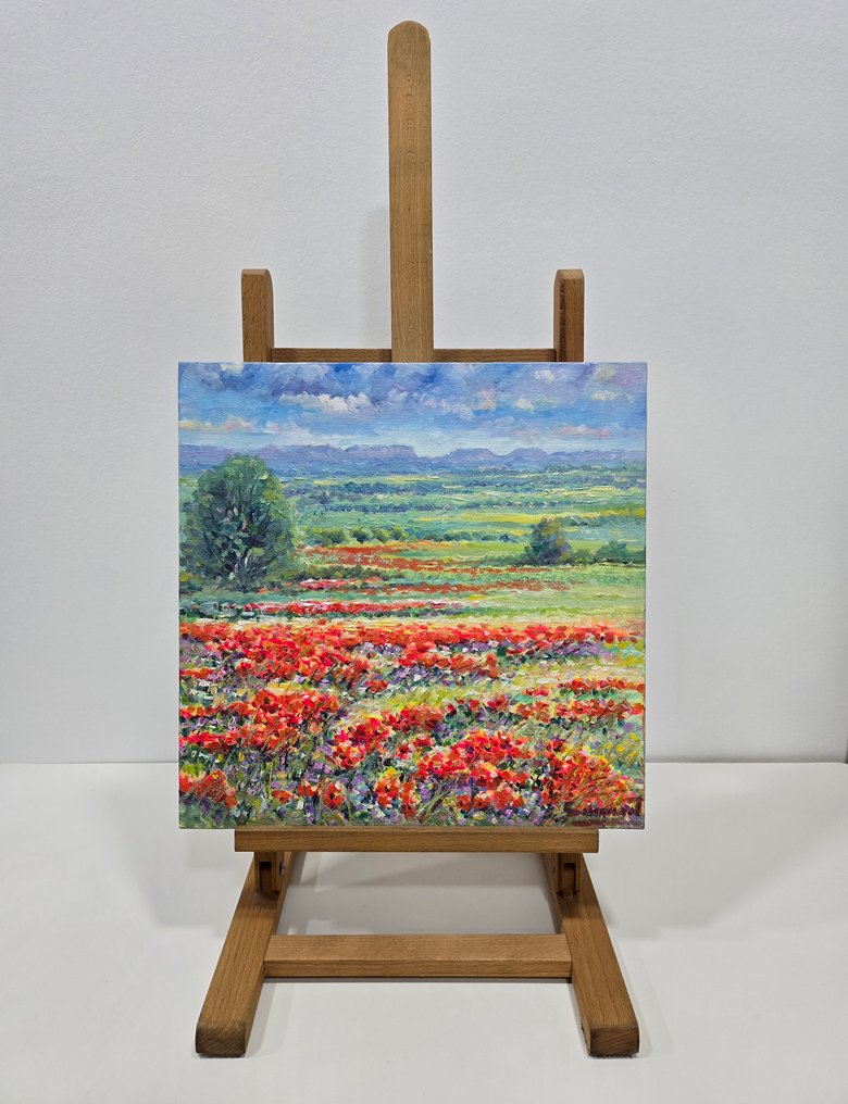 Josep Serramont (1958) - Mar de amapolas #2.1