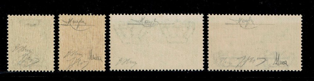 義大利王國 1945 - C. L. N. Imperia Liberata Posta Aerea Rarità MNH - Sassone 16/19 #1.0