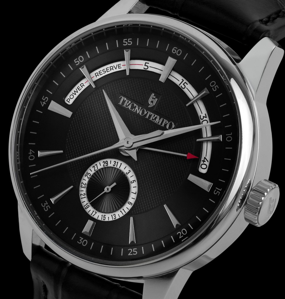 Tecnotempo - Automatic - Power Reserve - Limited Edition - Black Dial - TT.50PW.EB - Uomo - 2020+ #1.0