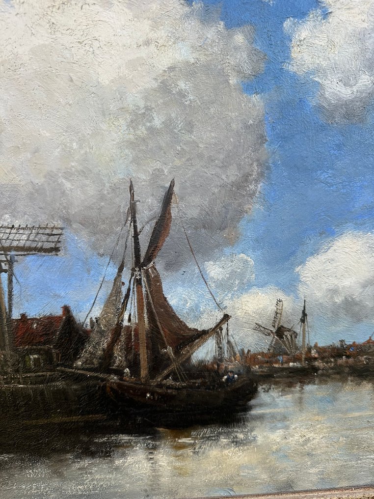 Jan van Couver - Hermanus Koekkoek jr. (1836-1909) - A Dutch Harbour #4.3
