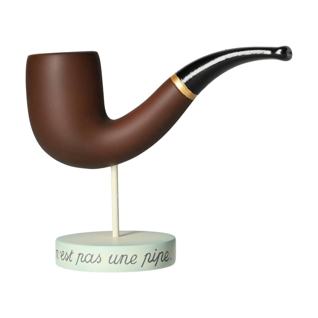 Αγαλματίδιο - Ceci n’est pas une pipe - Ρητίνη #1.0