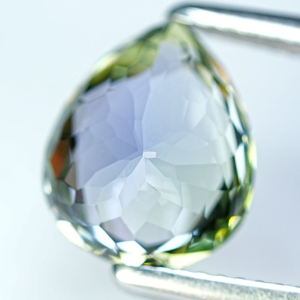 Sin precio de reserva Verde, Violeta Tanzanita - 4.57 ct - International Colored Gemstone Association (ICA GemLab) - Ultra raro {Sin calor} #4.3