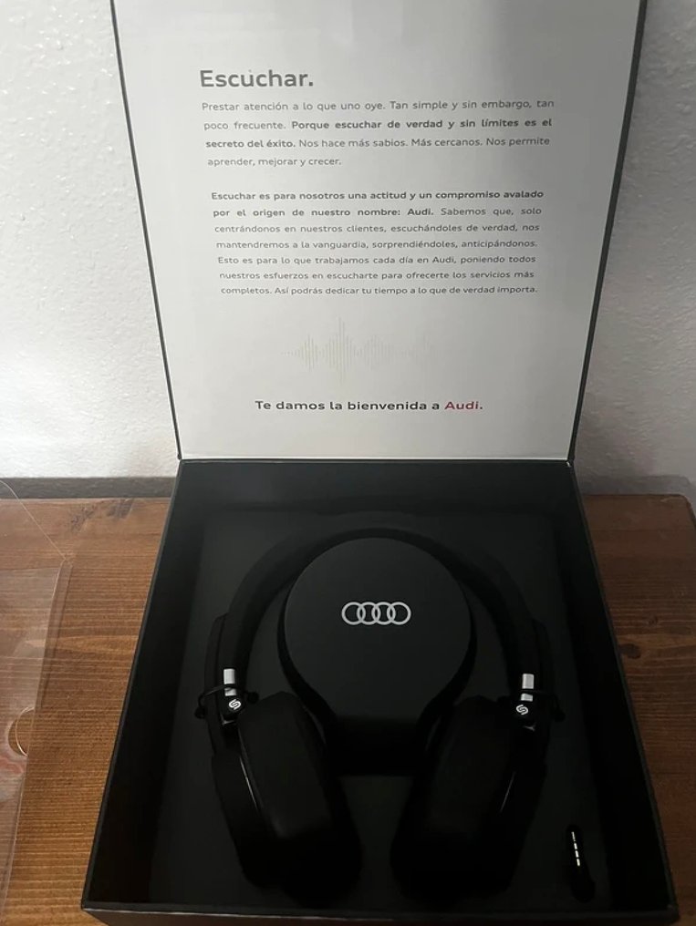 Audi - 欢迎礼物 耳机 #4.3