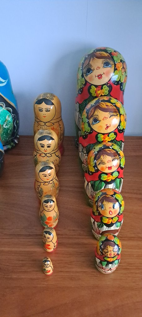 Figure - Matroesjka's - Wood #3.2