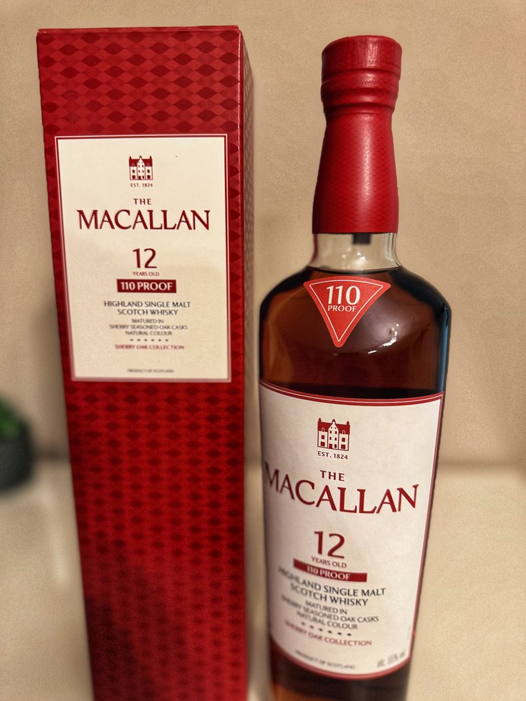 Macallan 12 years old 110 Proof Sherry Oak Collection - 700ml #1.0