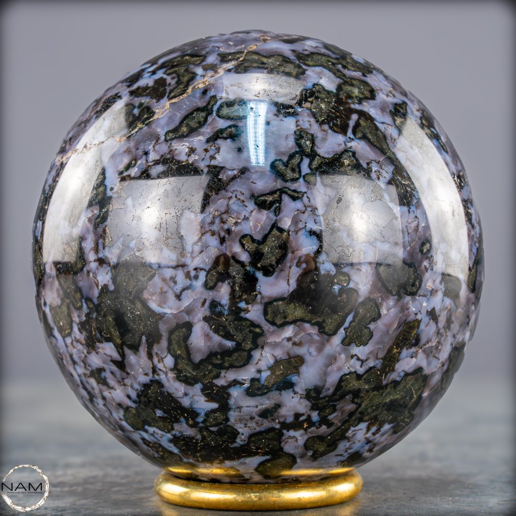 Magical Merlinit sphere The gate between the worlds of wisdom, transformation, and ancient energies.- 1196.37 g #1.0