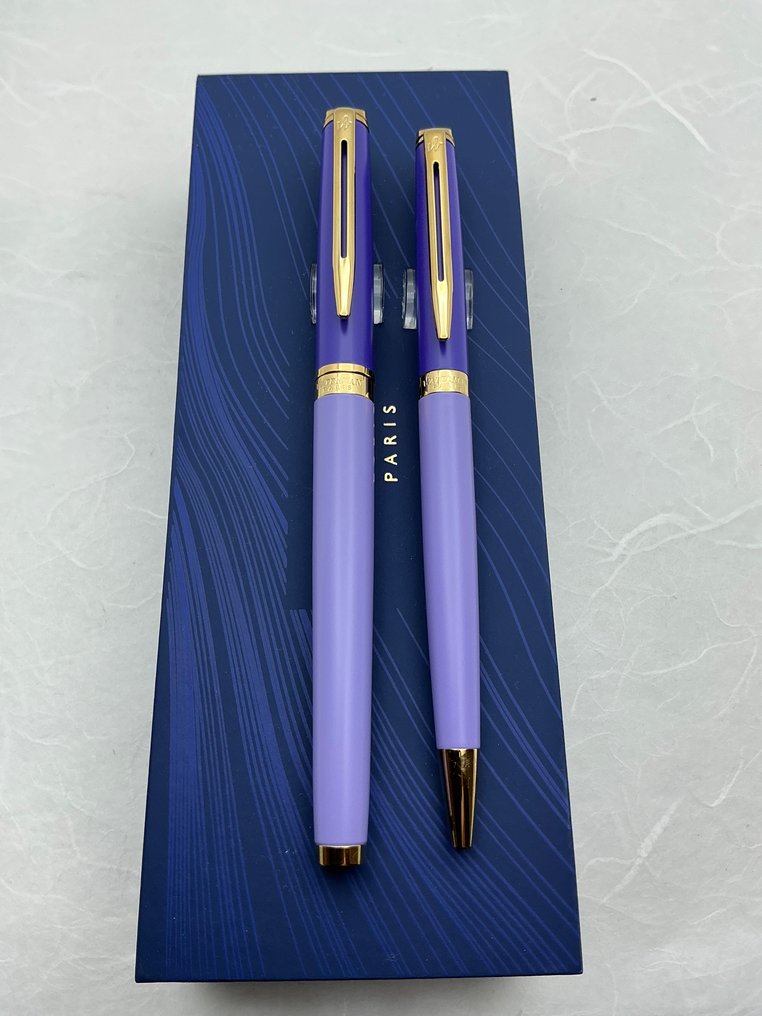 Waterman - Hemisphere Colorblocking Purple - Sem preço de reserva - Conjunto de canetas #1.0