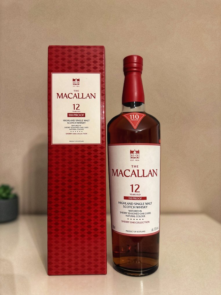 Macallan 12 years old 110 Proof Sherry Oak Collection - 700ml #1.0
