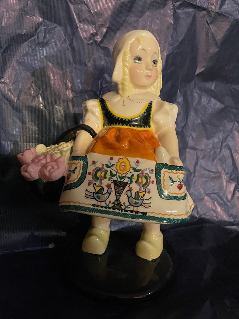 Essevi - Sandro Vacchetti - Statue - Olandesina - Keramikk #1.0