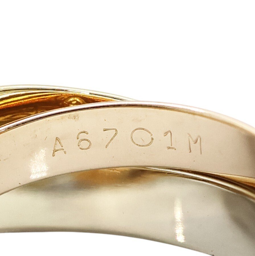 Cartier - Bague - Trinity - 18 carats Or rose, Or blanc, Or jaune #4.3