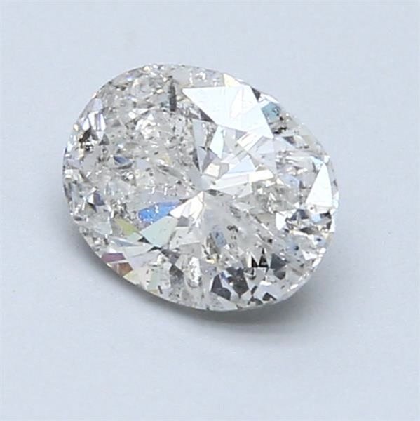 1 pcs Diamond  (Natural)  - 1.17 ct - Oval - F - I1 - International Gemological Institute (IGI) #2.1