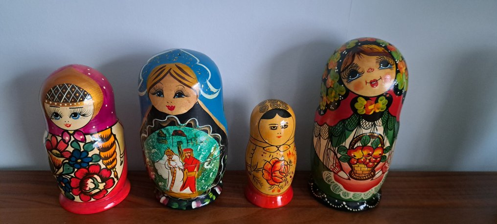 Figure - Matroesjka's - Wood #4.3