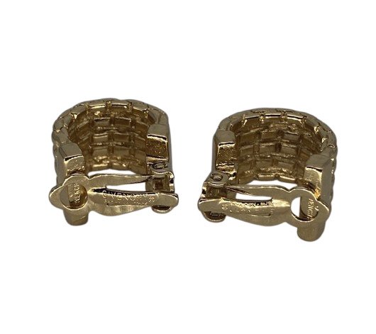 Givenchy - 鍍金 - 耳環 - 1970年代复古 #3.2