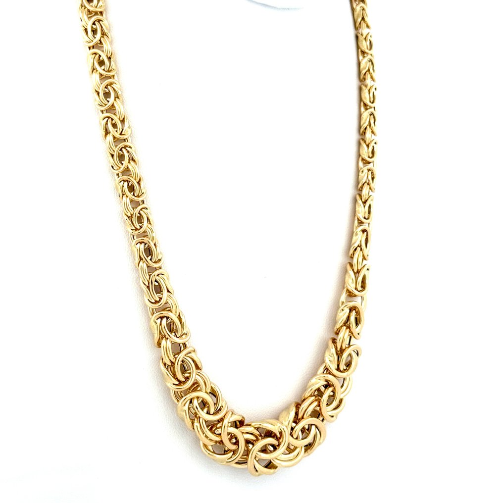 Handmade - Collier - Bizantina Degradè - 18.2 g - 18 carats Or jaune #2.1