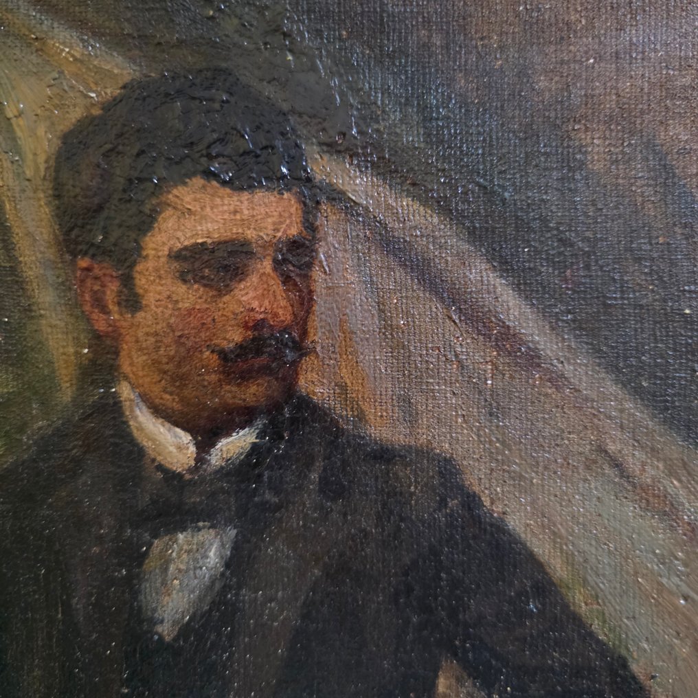 Silvestro Lega (1826-1895), Attr. - Ritratto di uomo #1.0