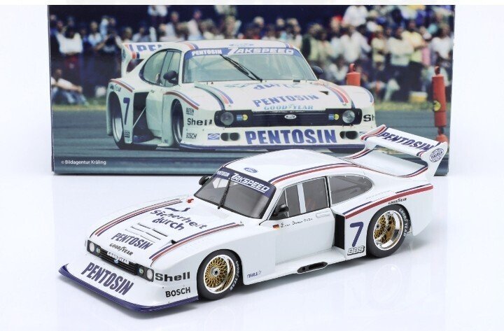 WERK83 1:18 - Voiture de course miniature - Ford Capri Turbo Gr. 5 Zakspeed #7 - Jörg Van Ommen (1983) #1.0