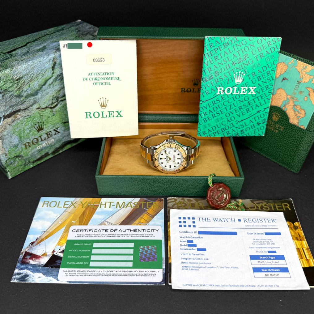 Rolex - Yacht-Master - 68623 - Unisex - 1998 #1.0