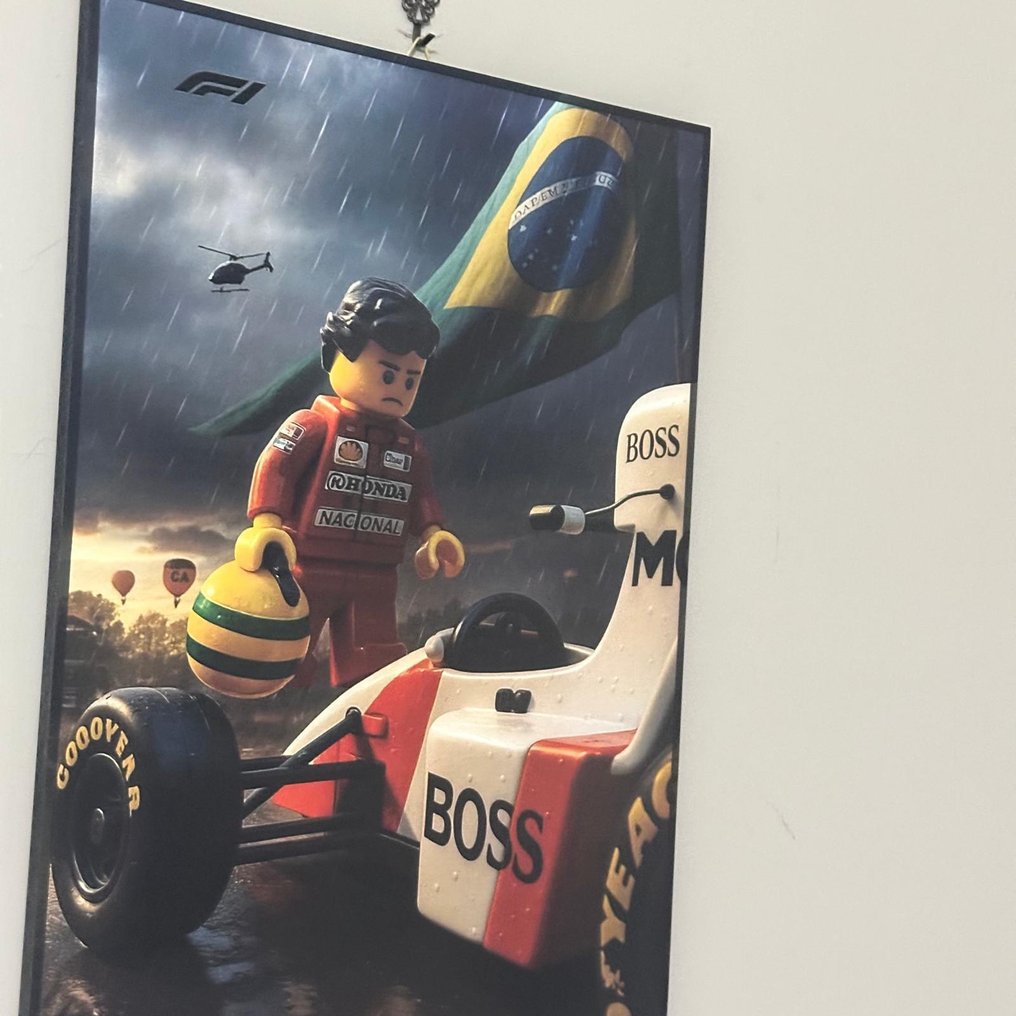 LEGO 商品 - Art - Lego Ayrton Senna Art – Ferrari F1 #1.0