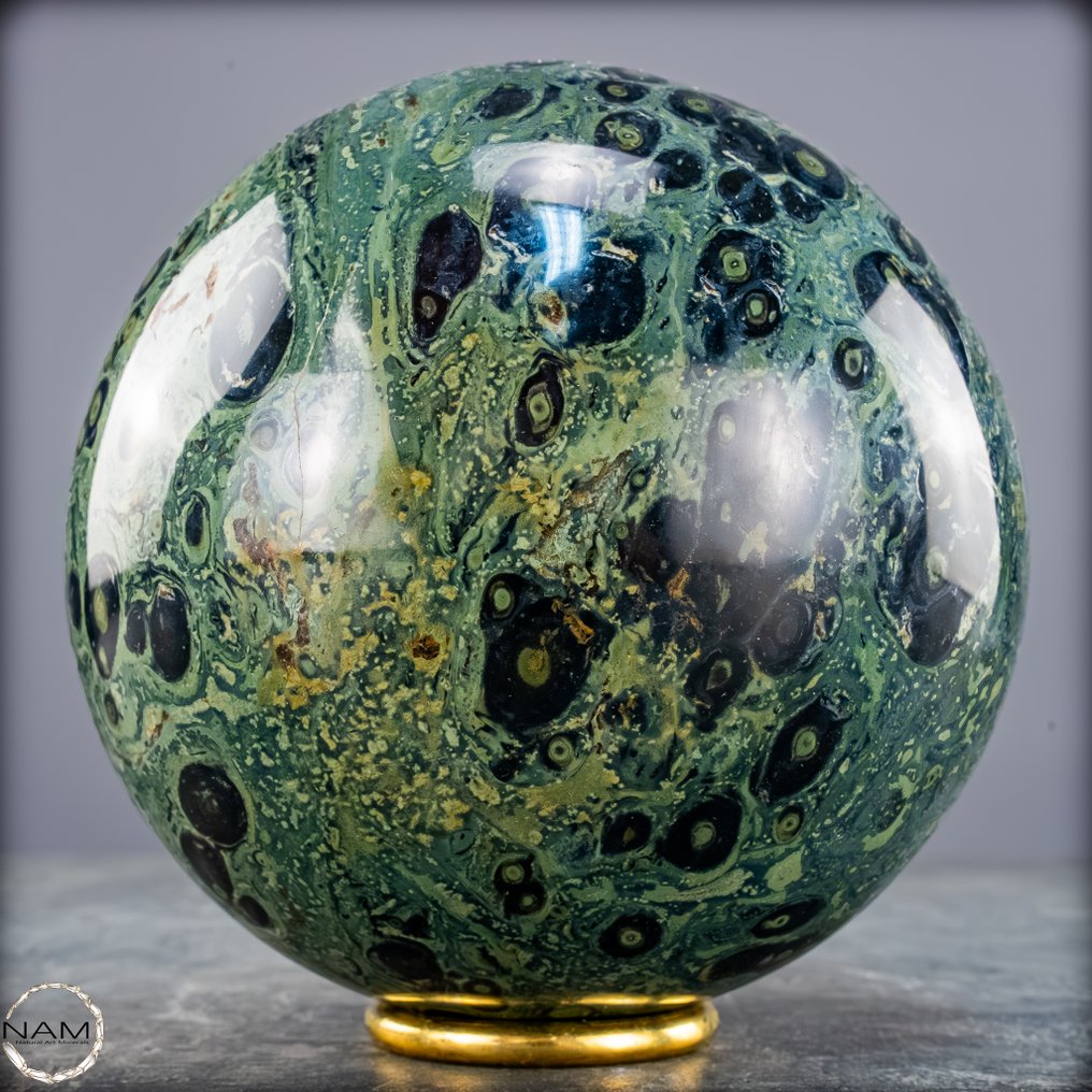 Natural Jasper Kambaba Sphere- 2142.27 g #4.3