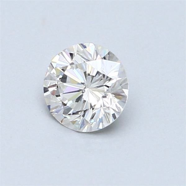 1 pcs Gyémánt  (Természetes)  - 0.51 ct - Kerek - F - VVS2 - Nemzetközi Gemmológiai Intézet (IGI) #2.1