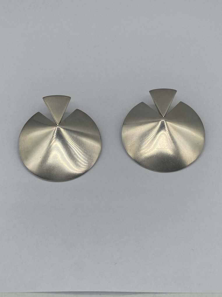 Georg Jensen - 耳環 銀 - 设计Hans Hansen #2.1