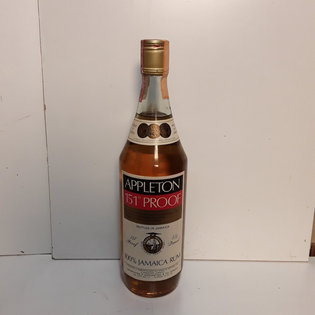 Appleton - 151° Proof  - b. 1980年代 - 75厘升 #1.0