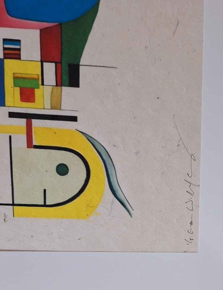 Emma Wildfang - Wassily Kandinsky "Tribute series - Icons Reimagined "Jean-Michel Basquiat" #1.0