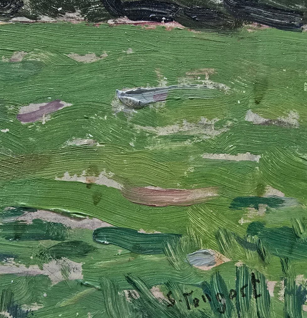 Sebastià Congost Pla (1919-2009) - Campo en calma #3.2