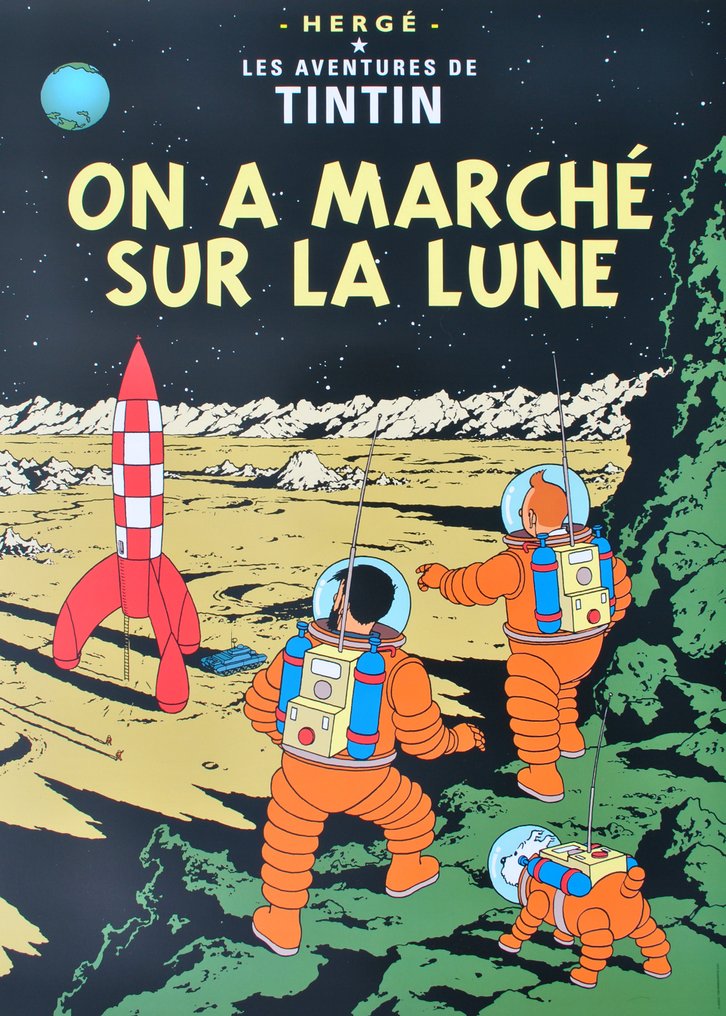 Hergé - On a marché sur la lune #1.0