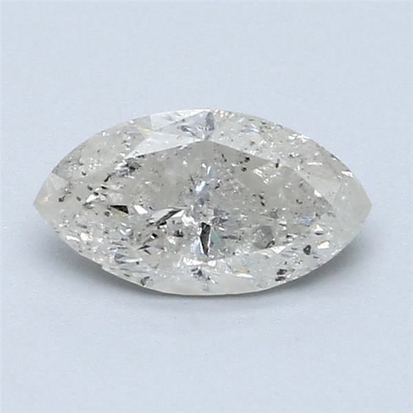 1 pcs 钻石  (天然)  - 1.06 ct - 榄尖形 - H - I2 内含二级 - 国际宝石研究院（IGI） #1.0