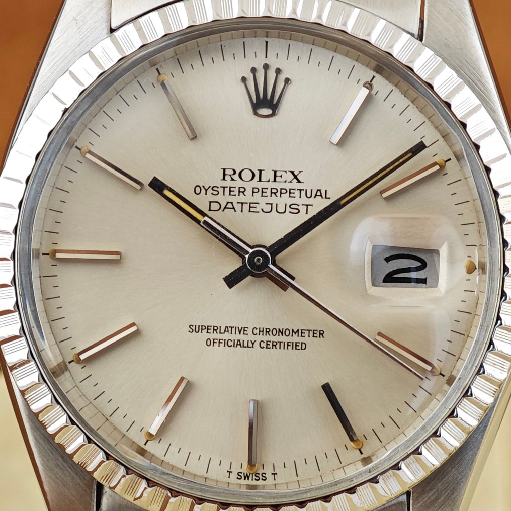 Rolex - Datejust 36 ' Silver Dial ' Quickset date - No reserve price - Ref. 16030 - Men - 1970-1979  #4.3