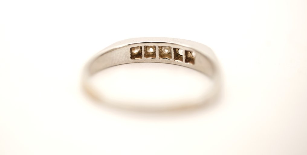 戒指 - 19.2克拉 白金 - 钻石 #2.1