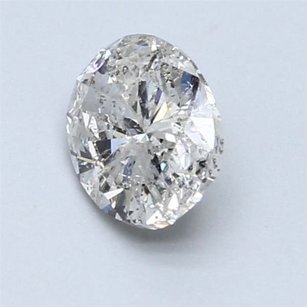 1 pcs Diamond  (Natural)  - 1.17 ct - Oval - F - I1 - International Gemological Institute (IGI) #3.2