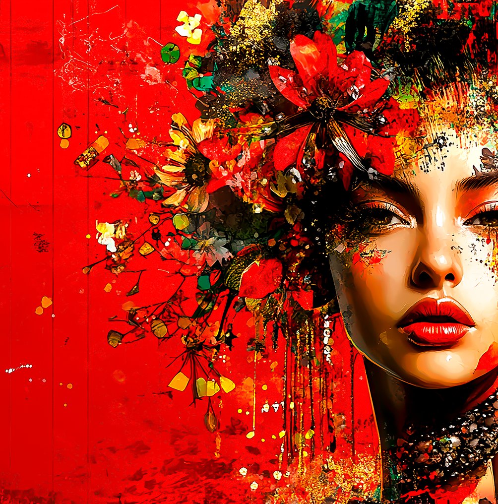 PLM-Art - Savage Flowers Woman XL #1.0