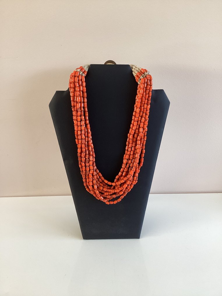 Coral - Koraal - Necklace - 10 strings #1.0